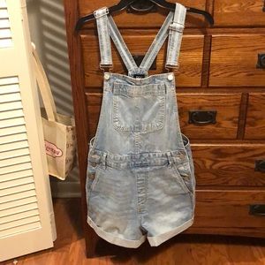 Overall Shorts